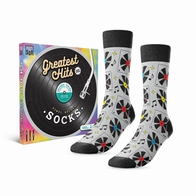 "Greatest Hits" Vinyl Record Socks