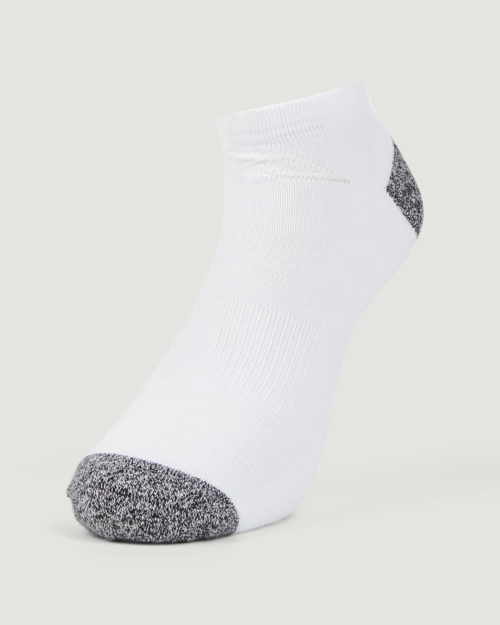 Accion driMOTION Low Cut Socks - 3 Pack - Black/White/Blueridge
