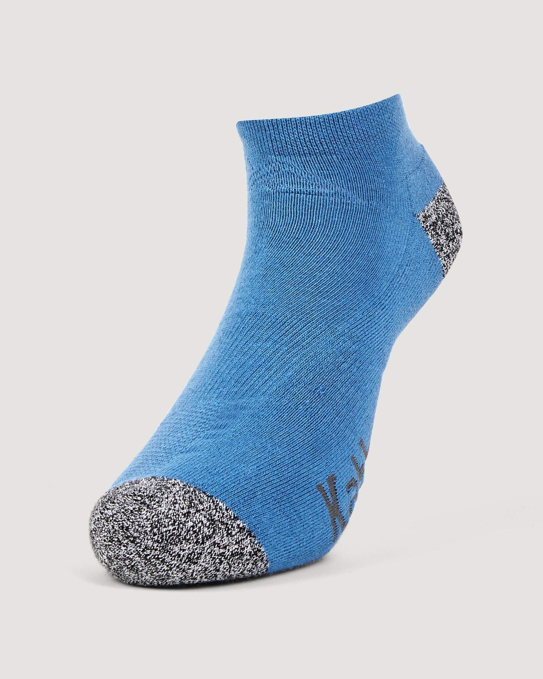 Accion driMOTION Low Cut Socks - 3 Pack - Black/White/Blueridge