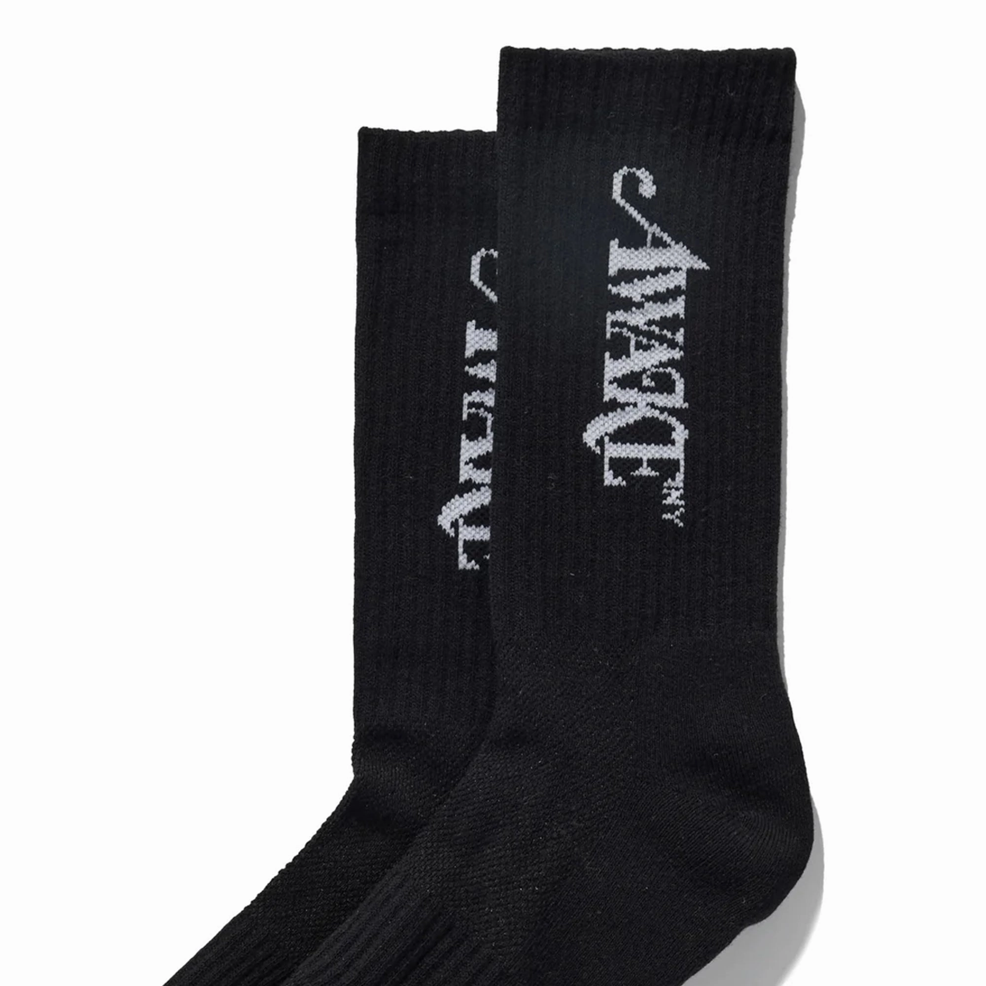 Awake NY Classic Logo Socks Black