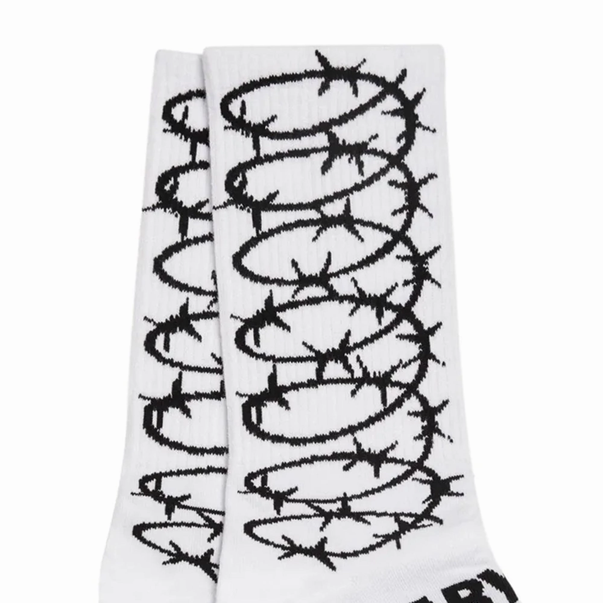 Babylon LA Barbed Socks White