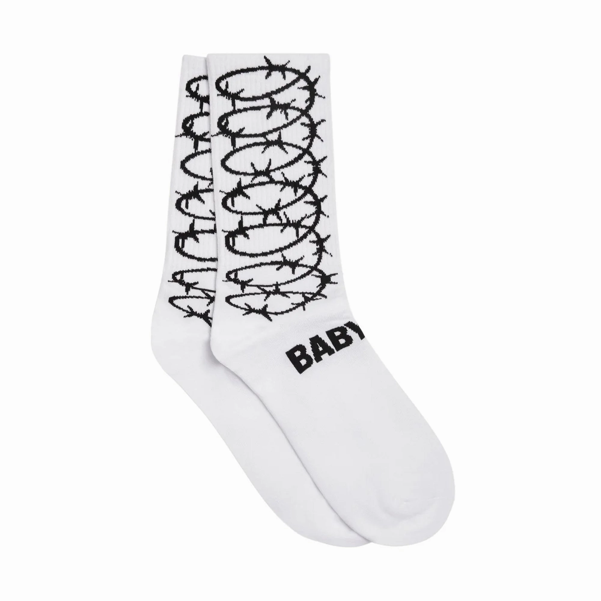 Babylon LA Barbed Socks White