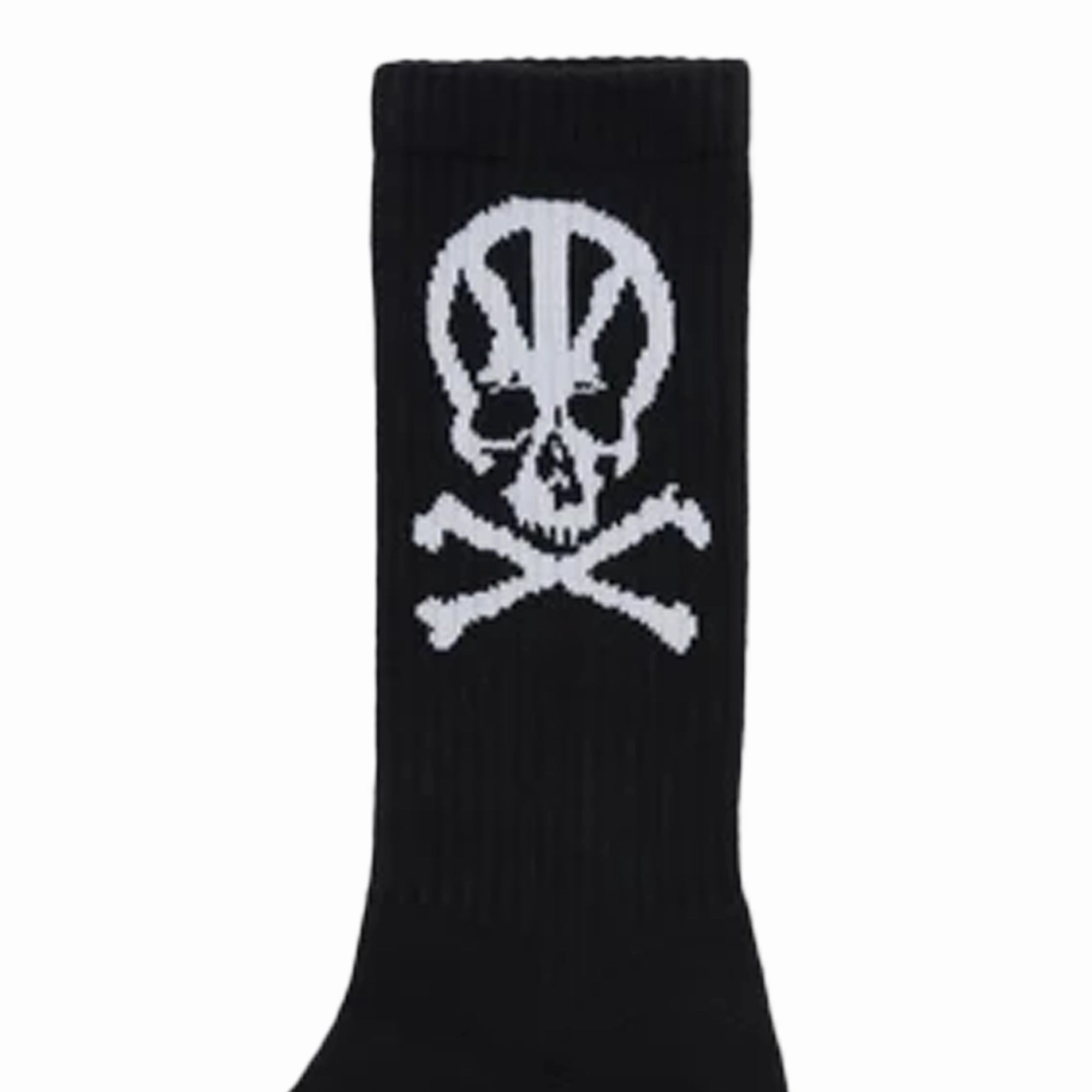 Babylon LA Cross Bone Sock Black