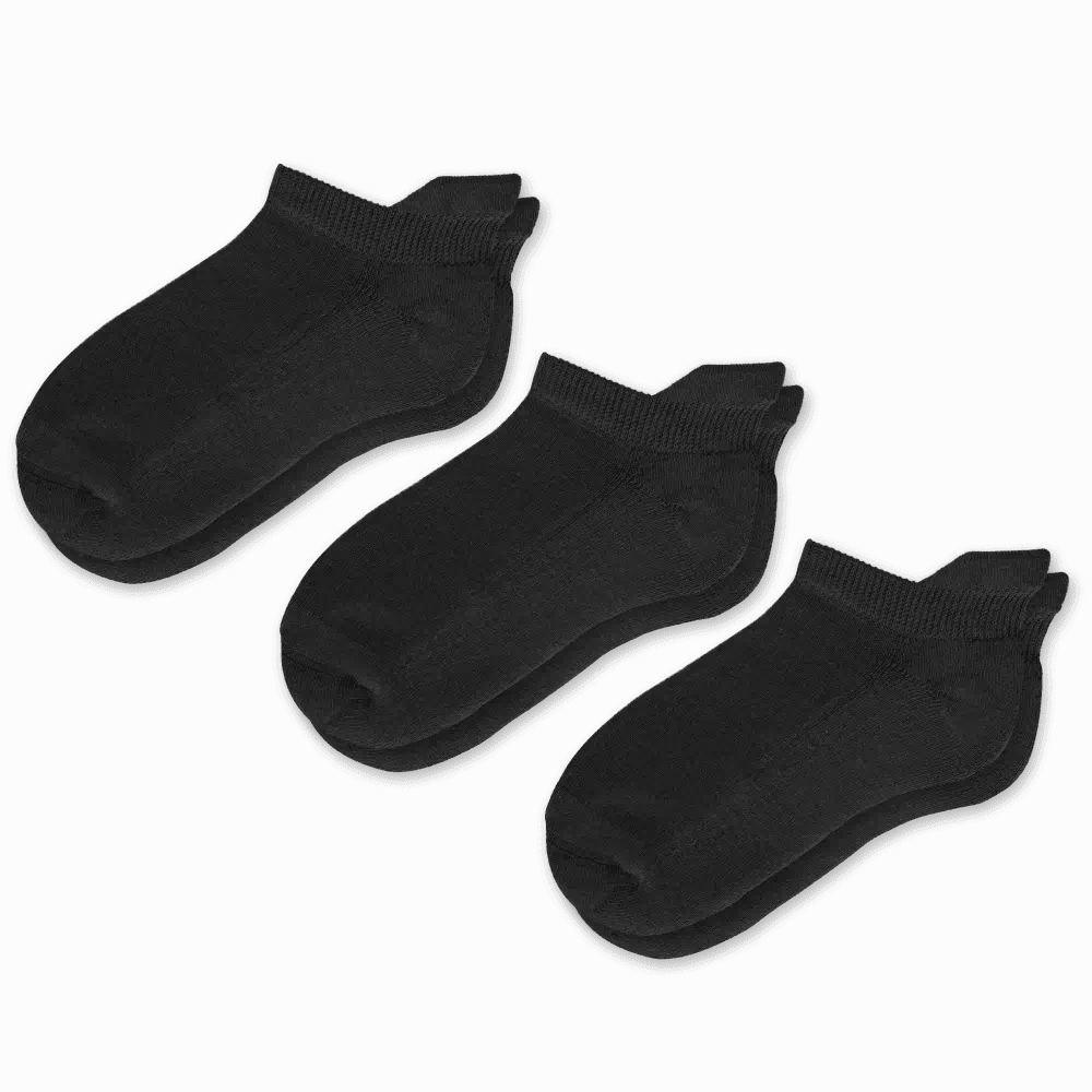 Black Ankle Socks