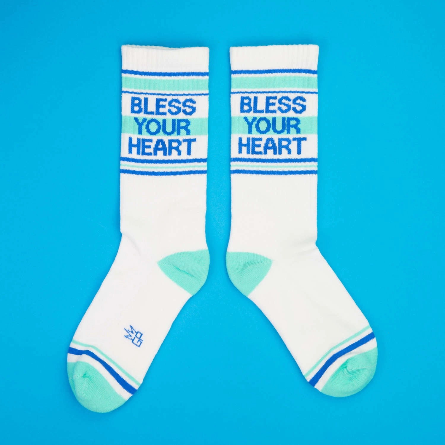 Bless Your Heart - Gym Crew Socks