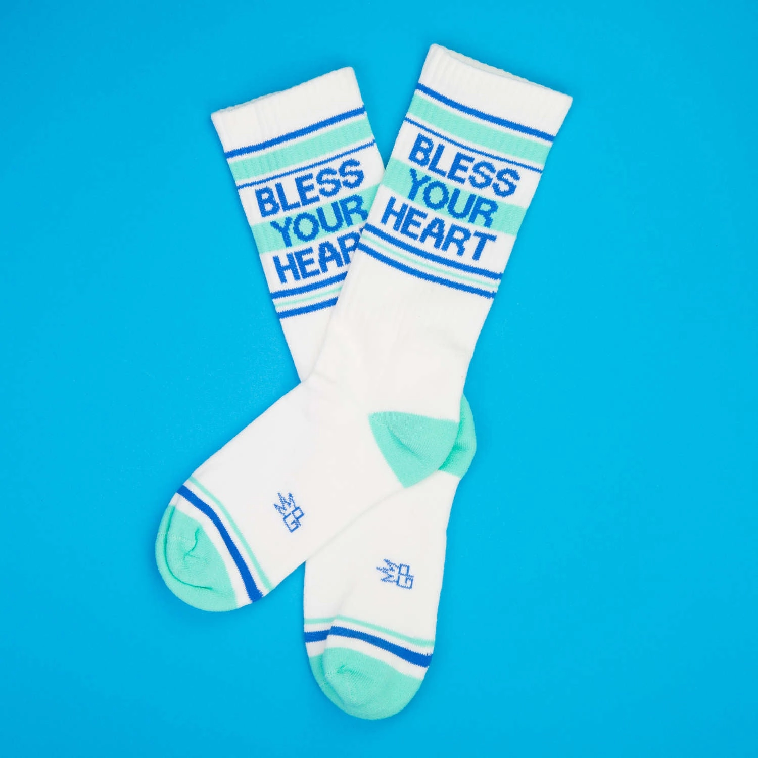Bless Your Heart - Gym Crew Socks