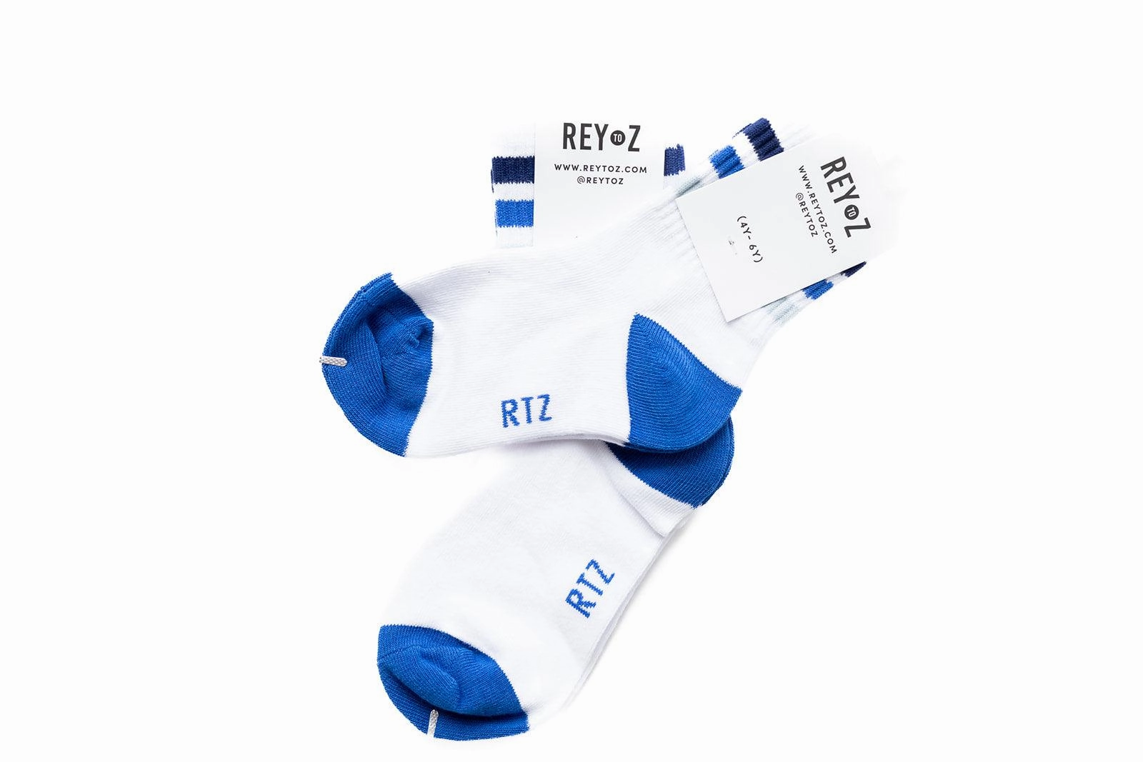 Blue Stripe Socks