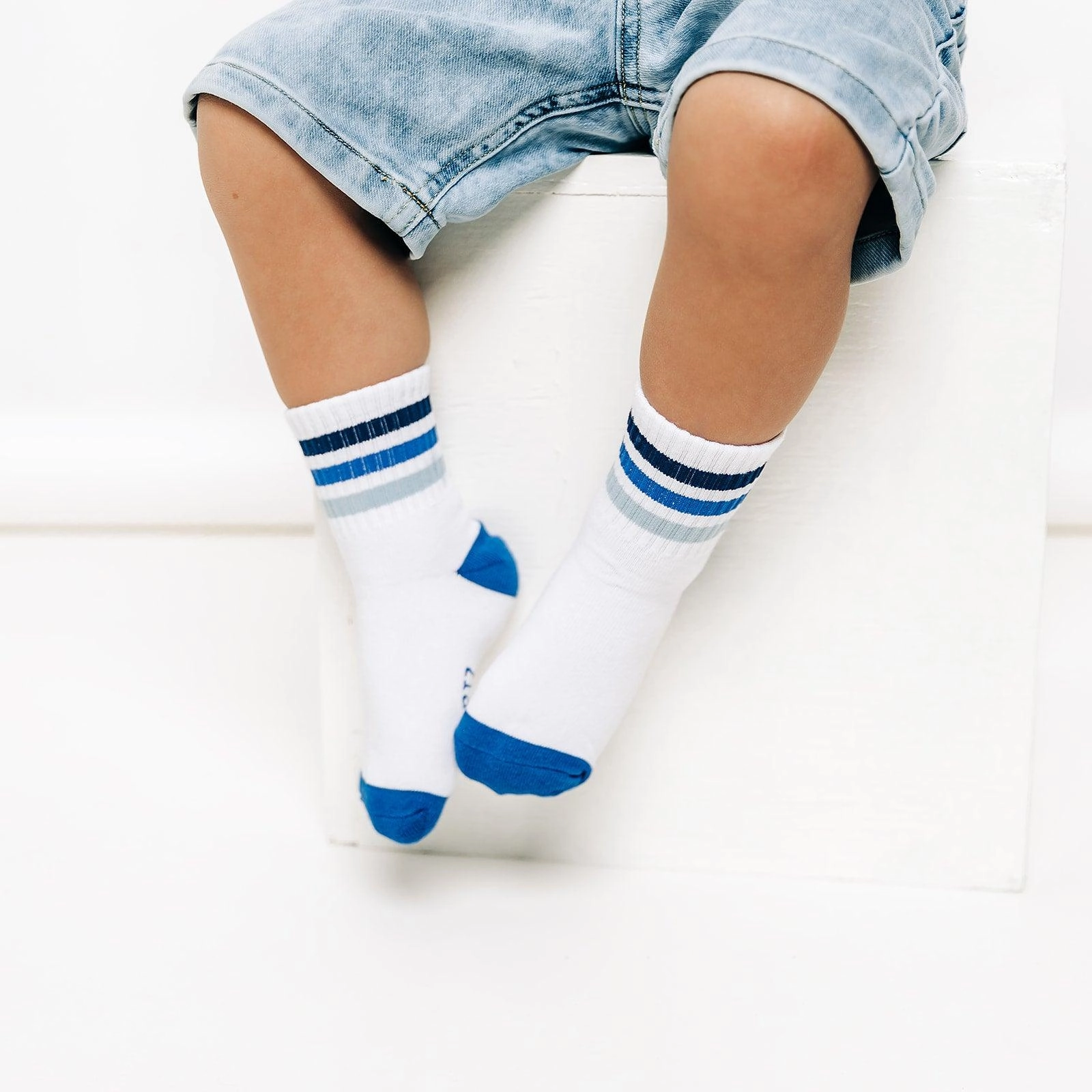 Blue Stripe Socks