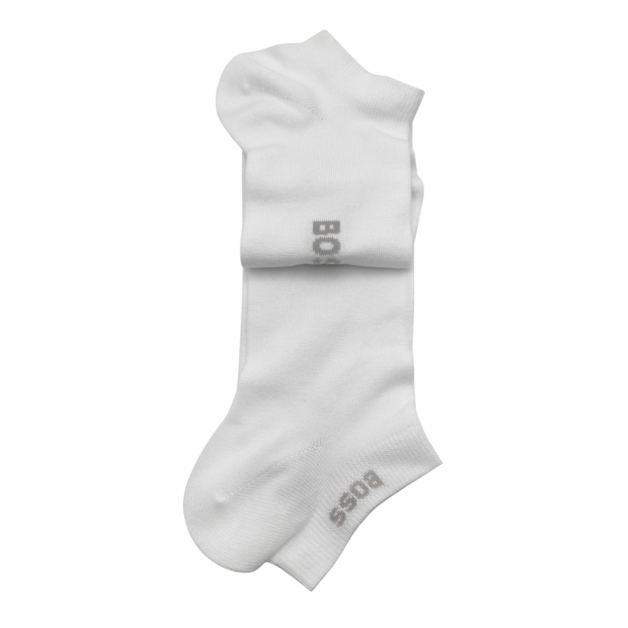 BOSS 2 Pair AS Logo Bamboo Ankle Socks