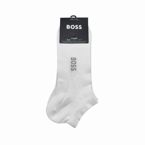 BOSS 2 Pair AS Logo Bamboo Ankle Socks