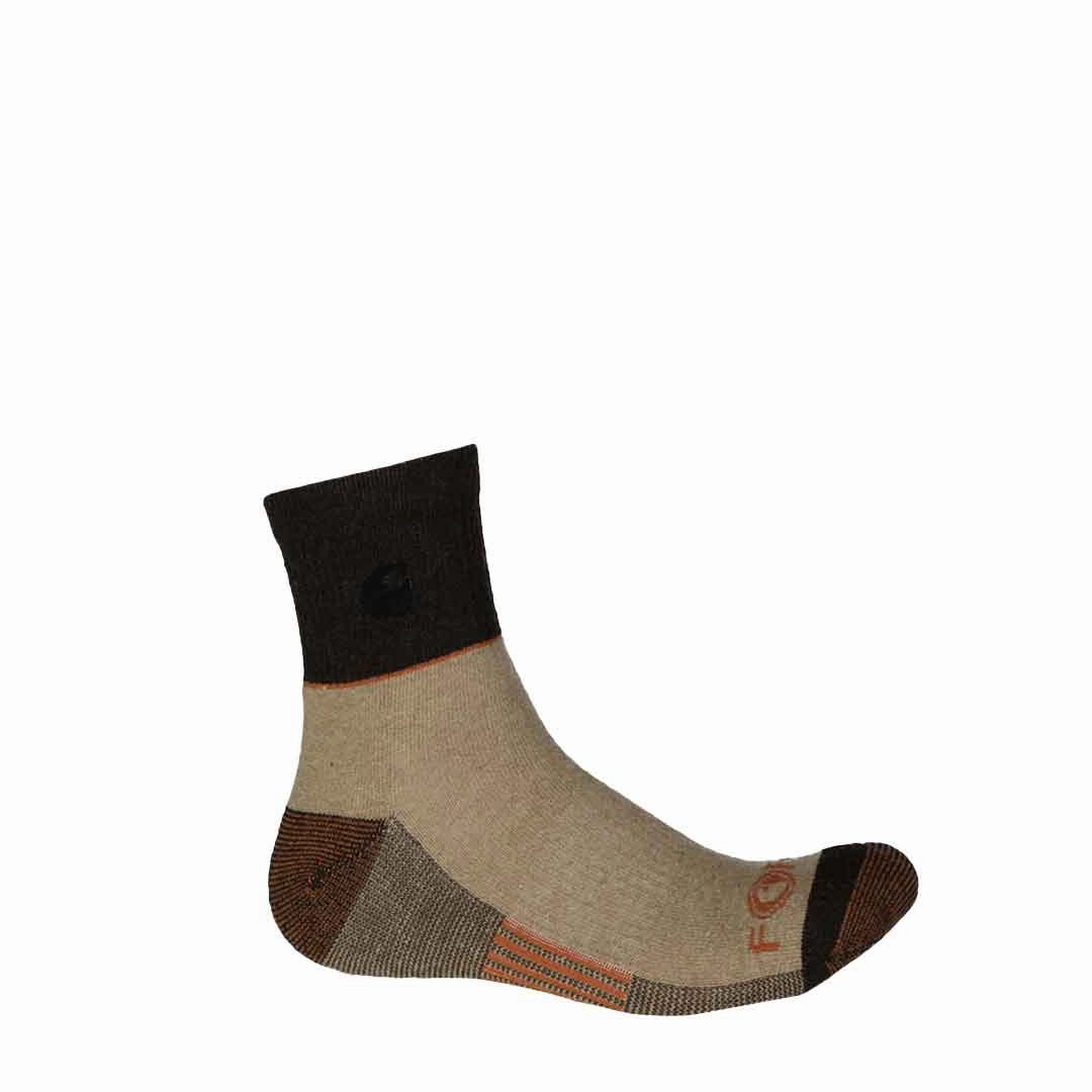 Carhartt - Men's 3 Pack 1/4 Sock (CHMA0106Q3 BRN)