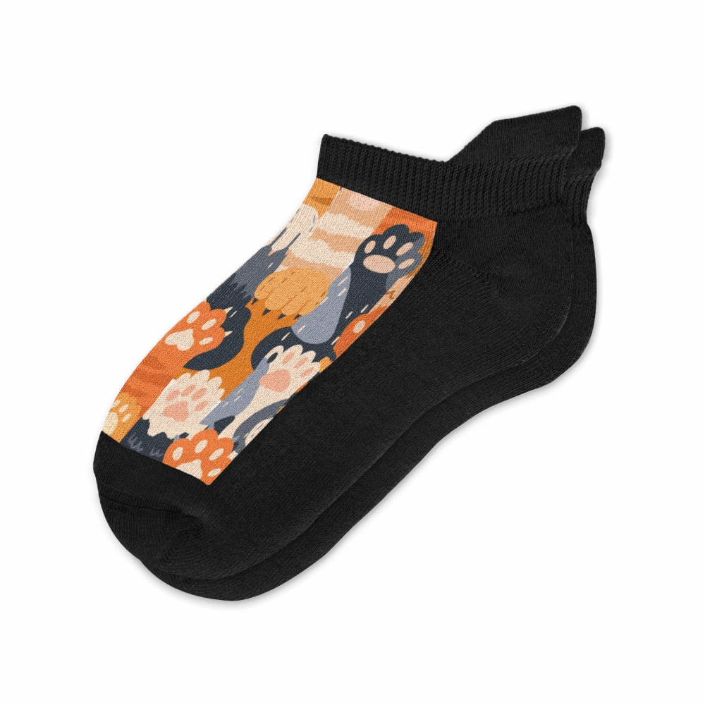 Cat Paws Ankle Socks