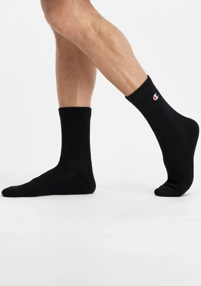 Champion C Logo Sport Crew Socks 3 Pack