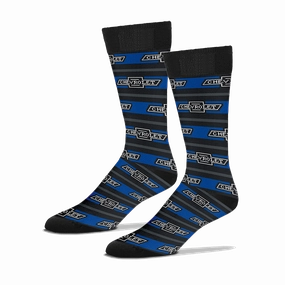 Chevrolet Heritage Bowtie Stripe Socks