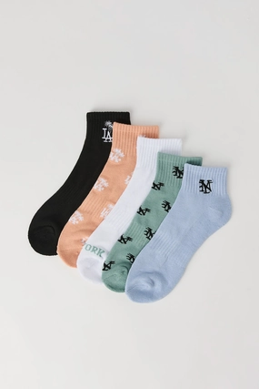 City Quarter Socks (5 Pack)