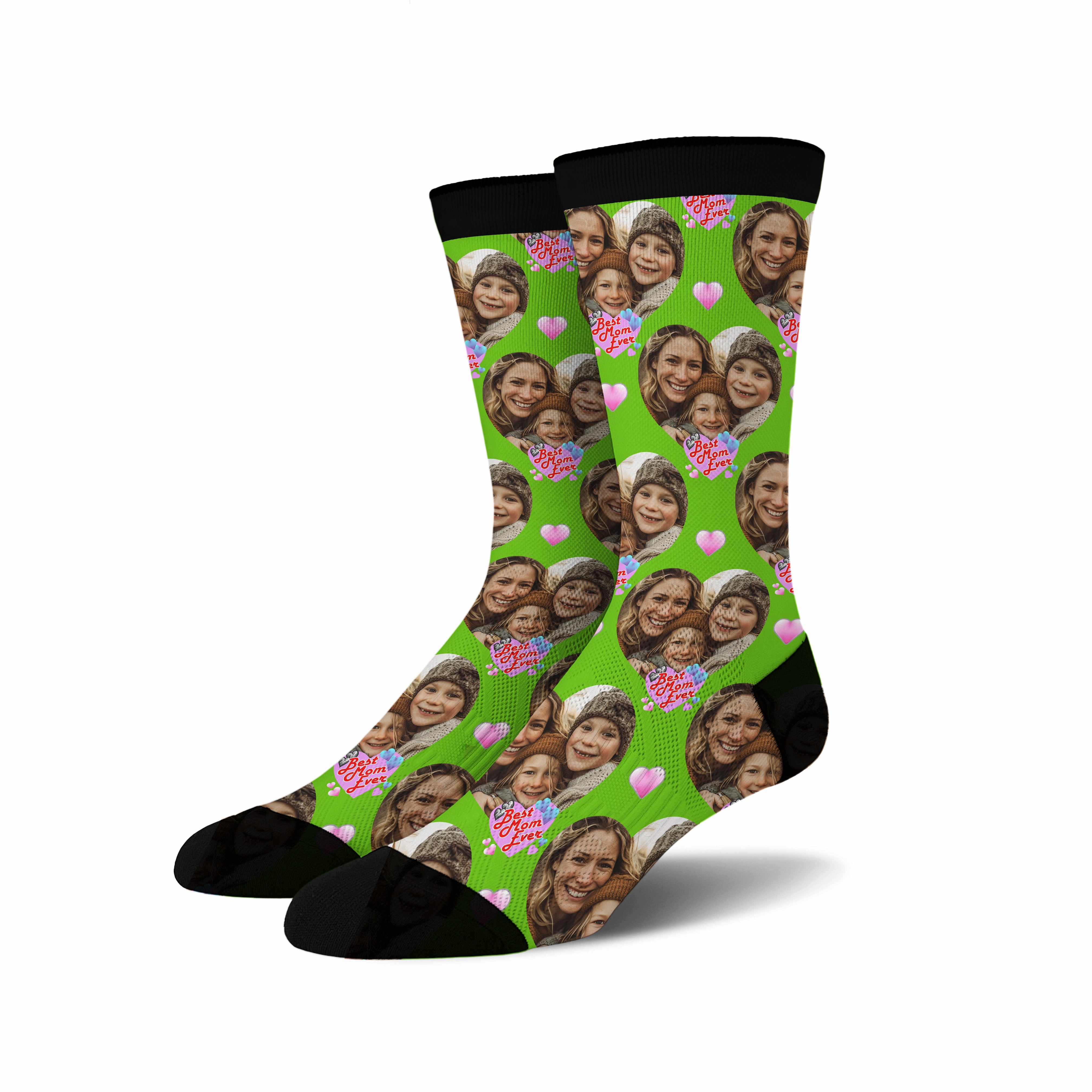 Custom Face Socks -  Best Mom Ever