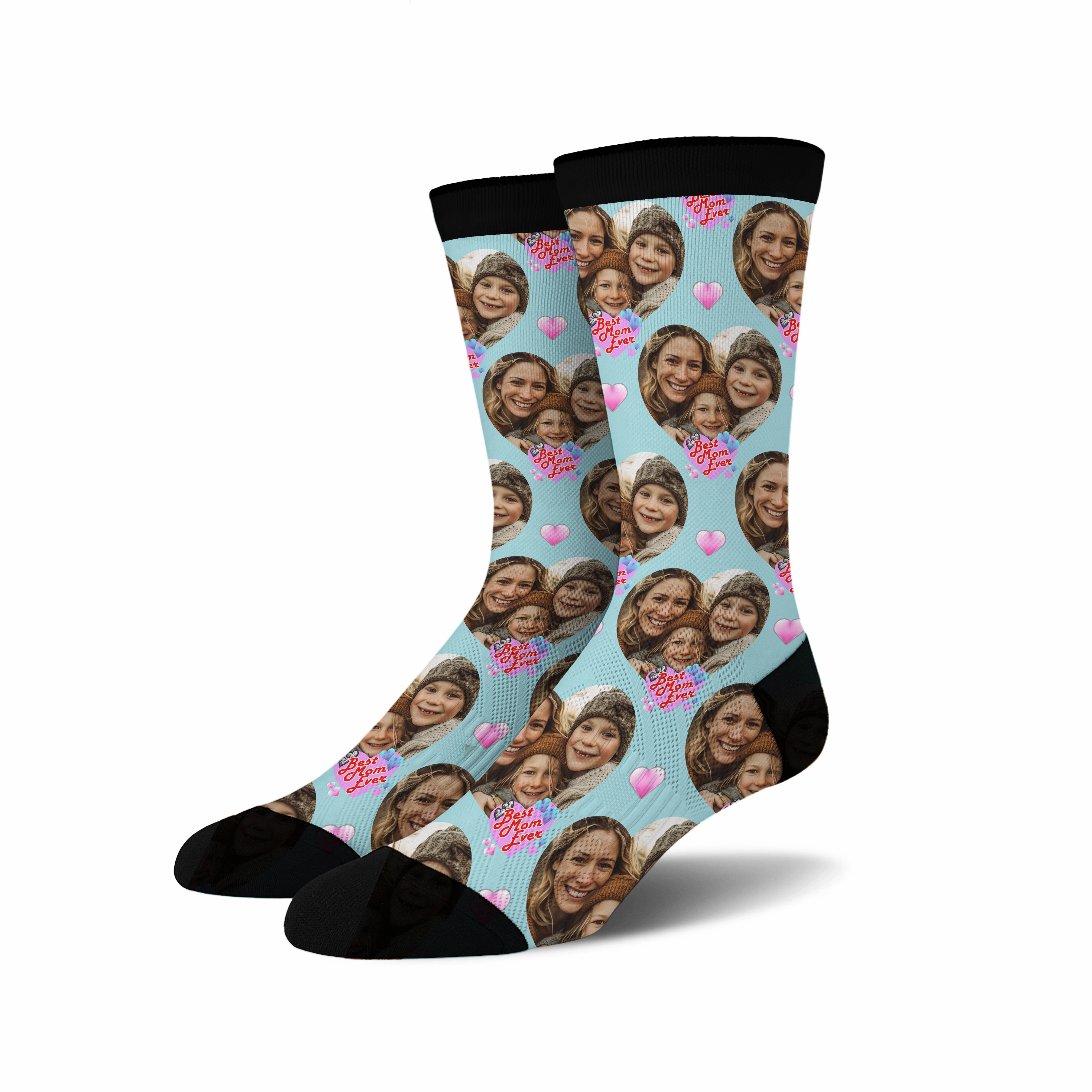 Custom Face Socks -  Best Mom Ever
