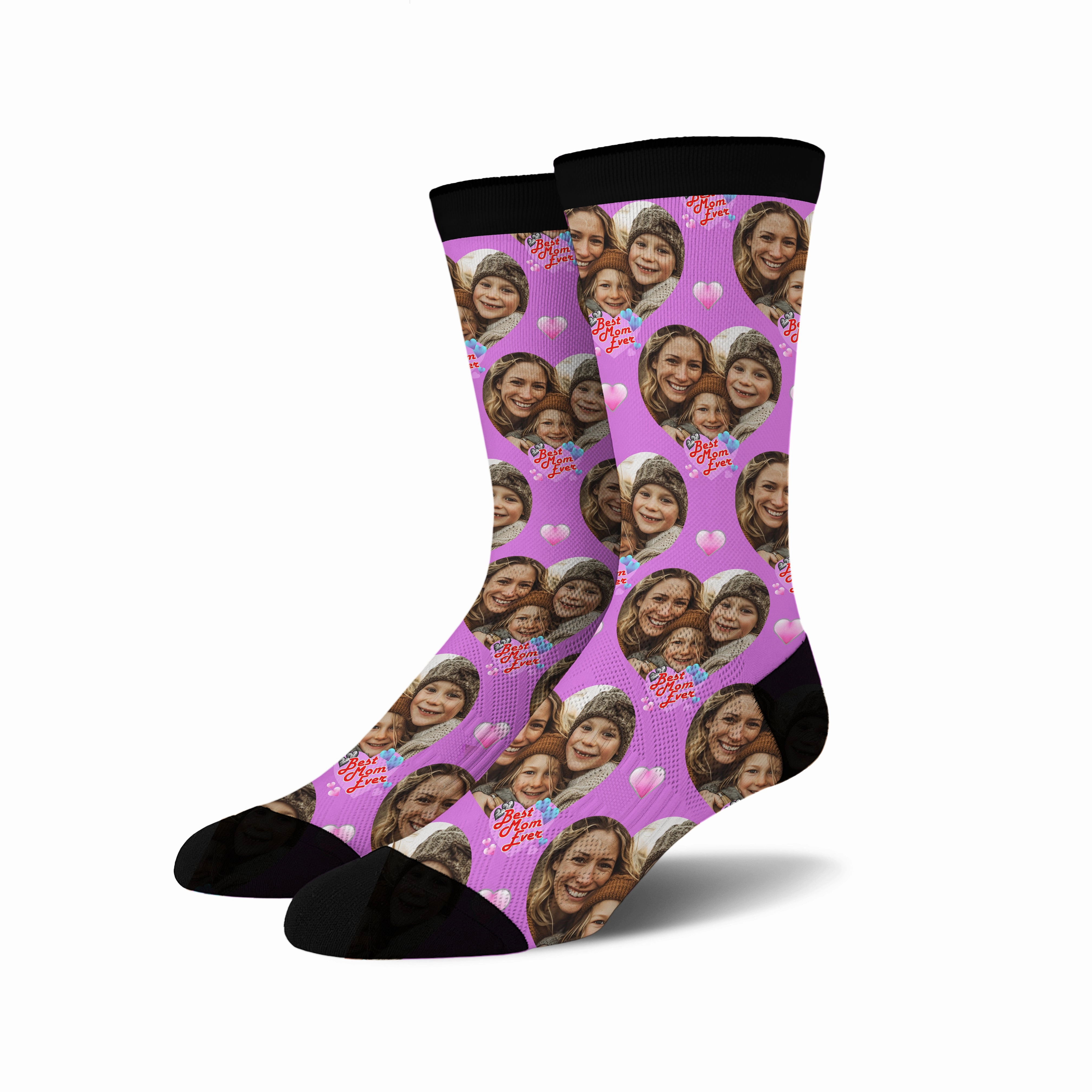 Custom Face Socks -  Best Mom Ever