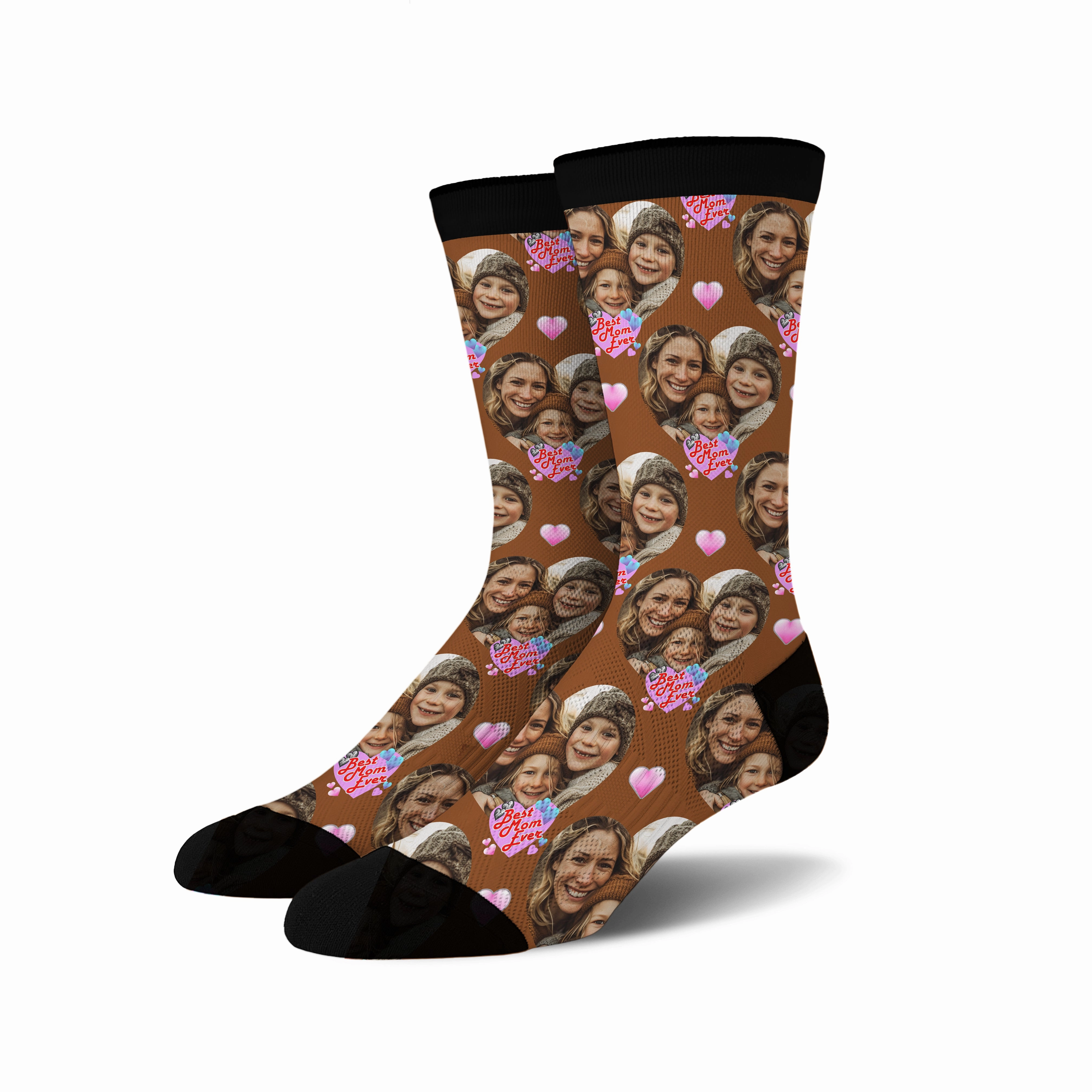 Custom Face Socks -  Best Mom Ever