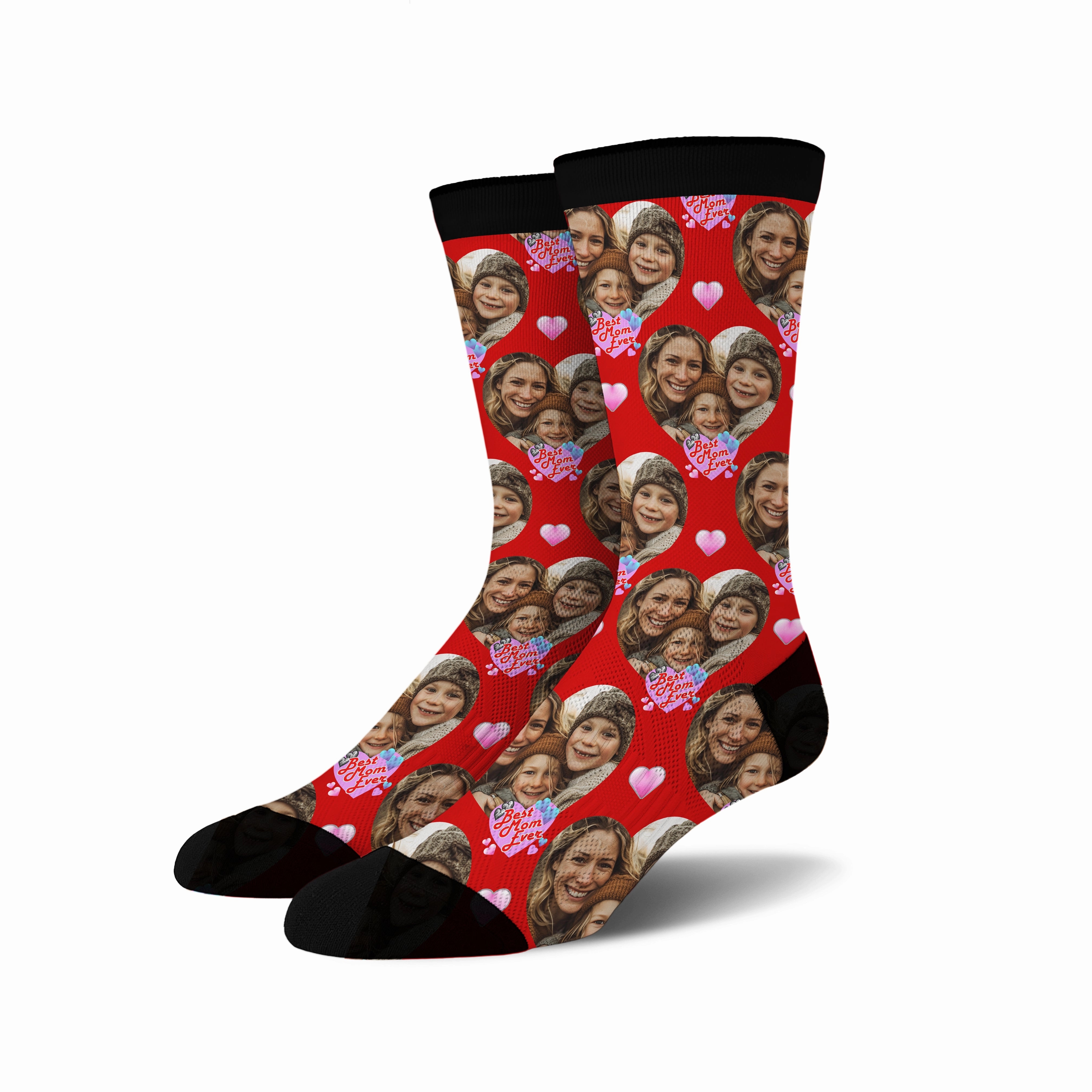 Custom Face Socks -  Best Mom Ever