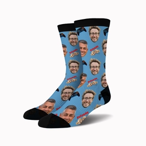 Custom Face Socks -  Gaming Buddies