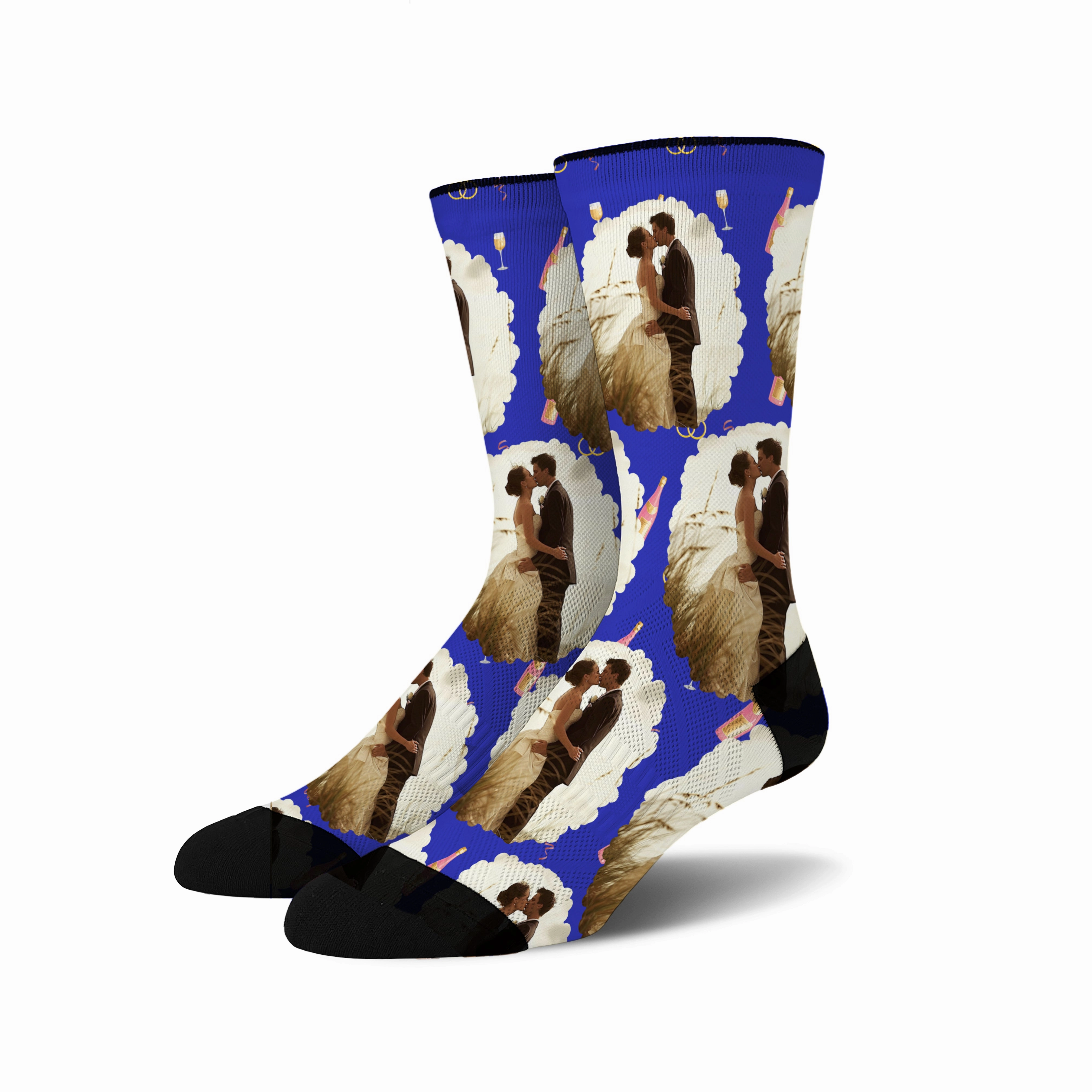 Custom Wedding Socks