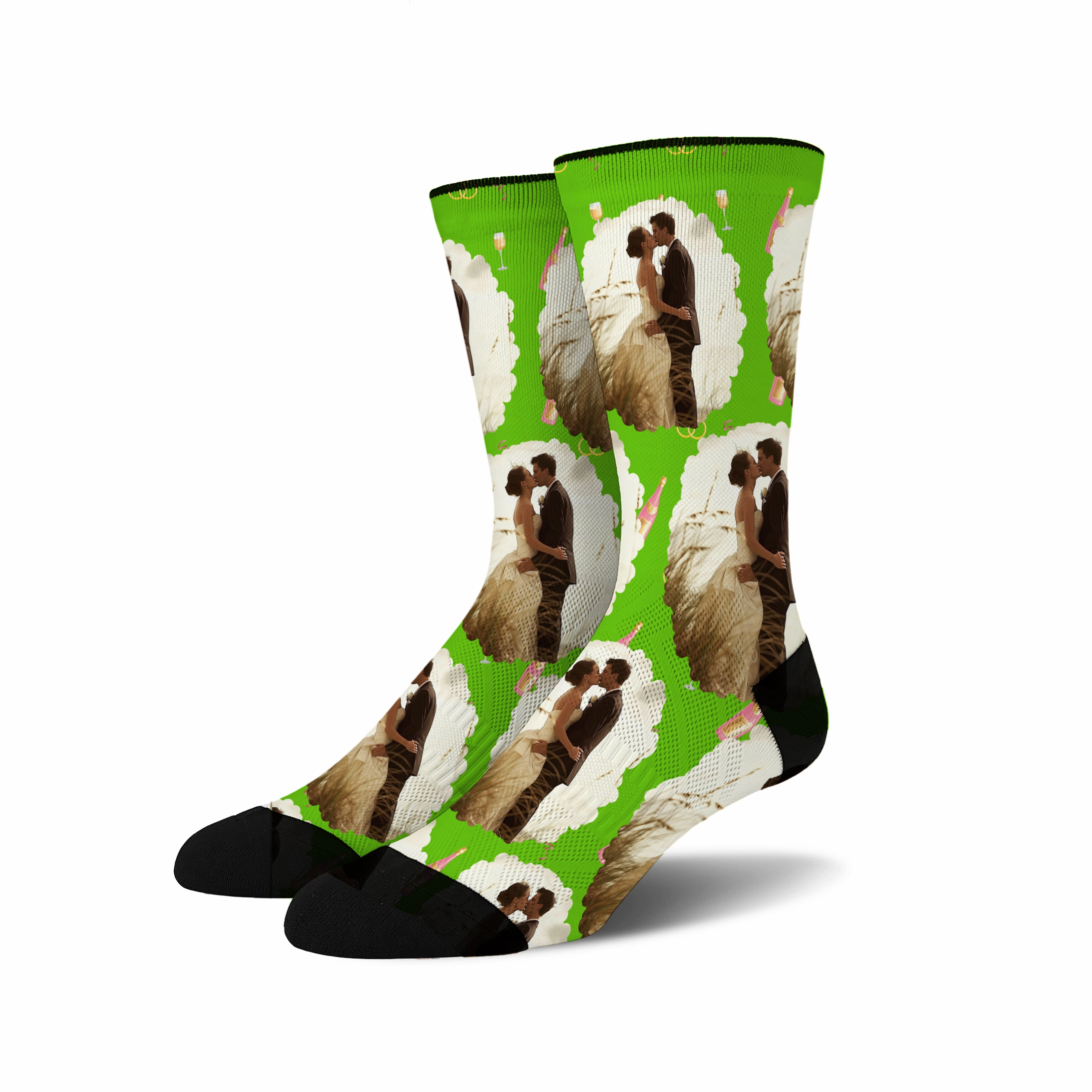 Custom Wedding Socks