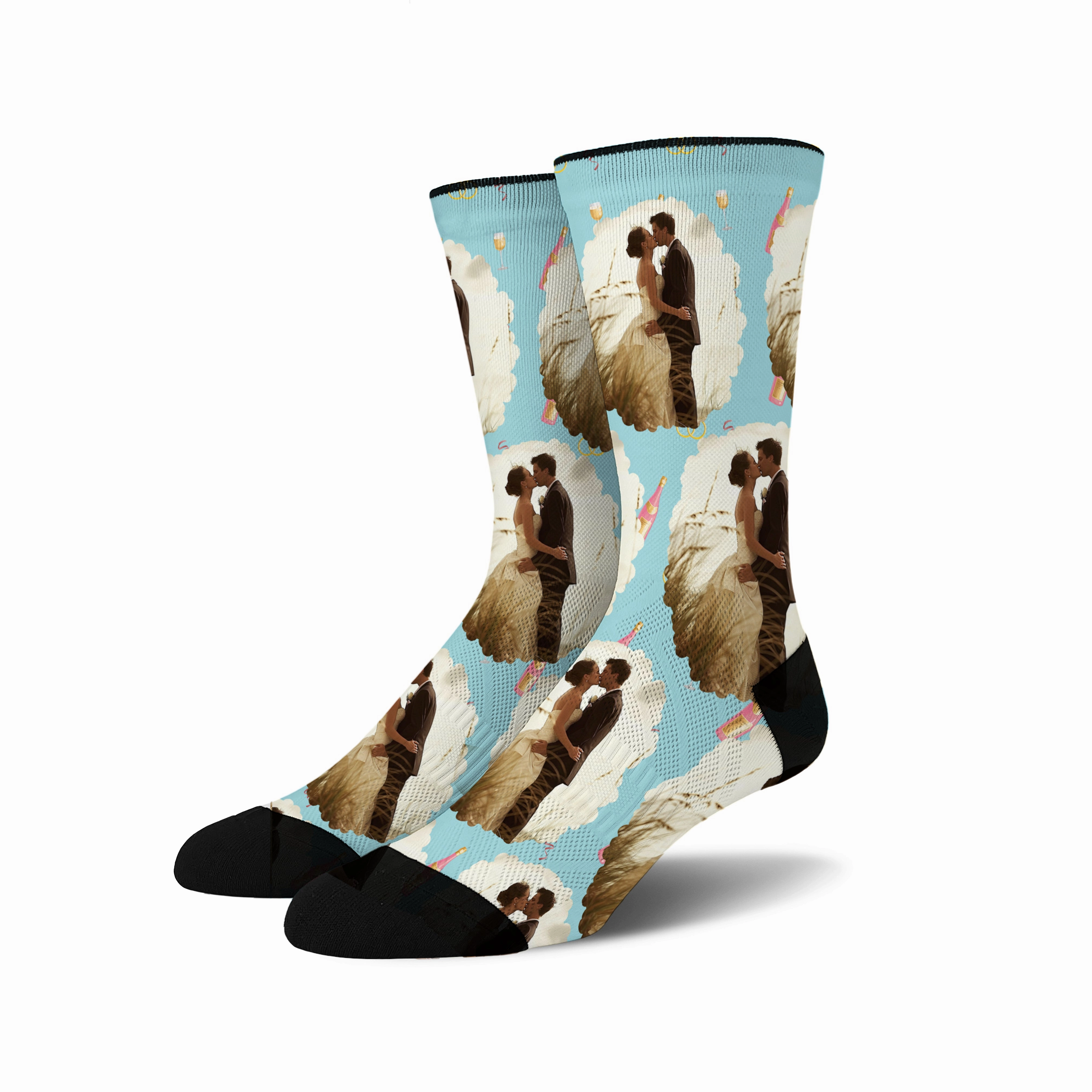 Custom Wedding Socks