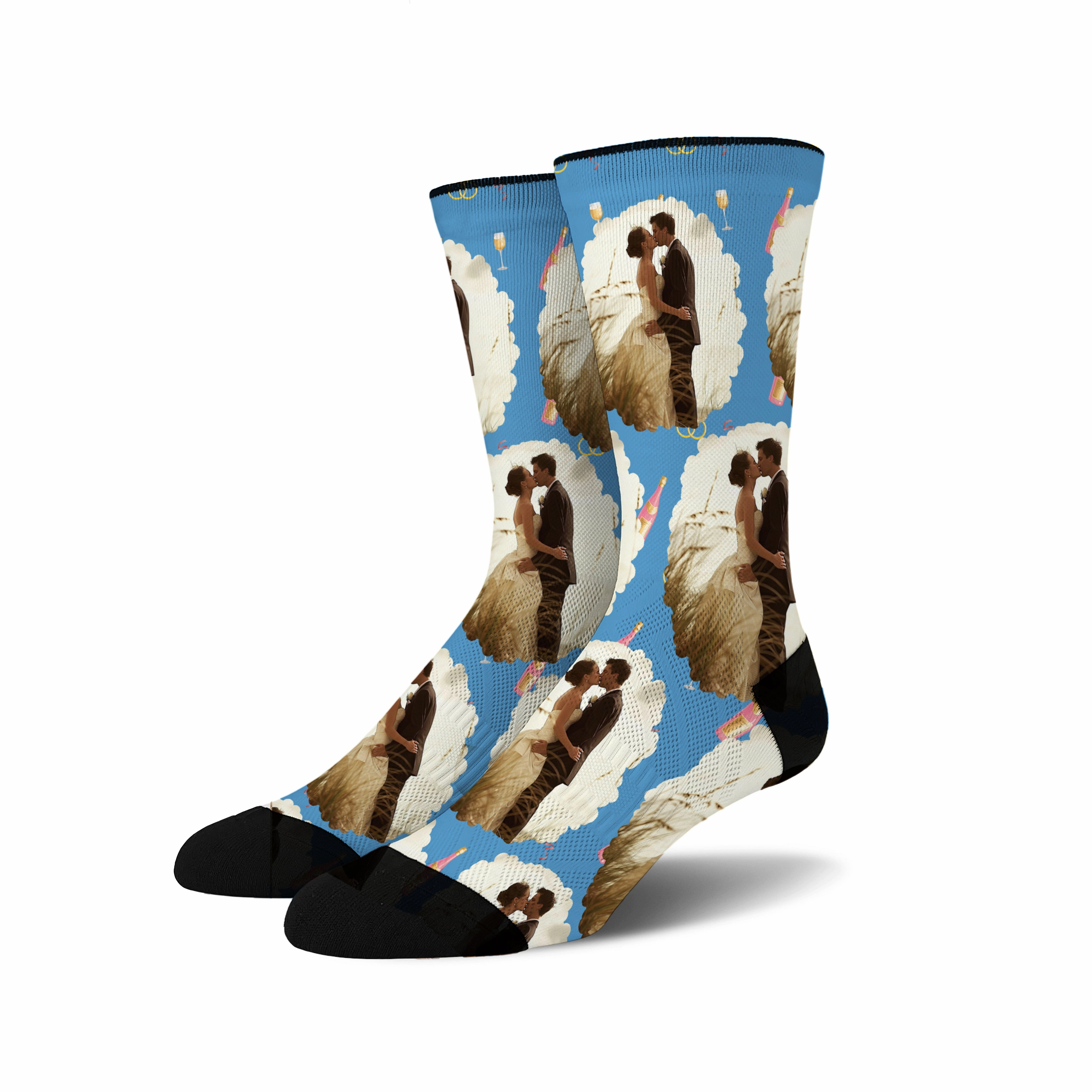 Custom Wedding Socks