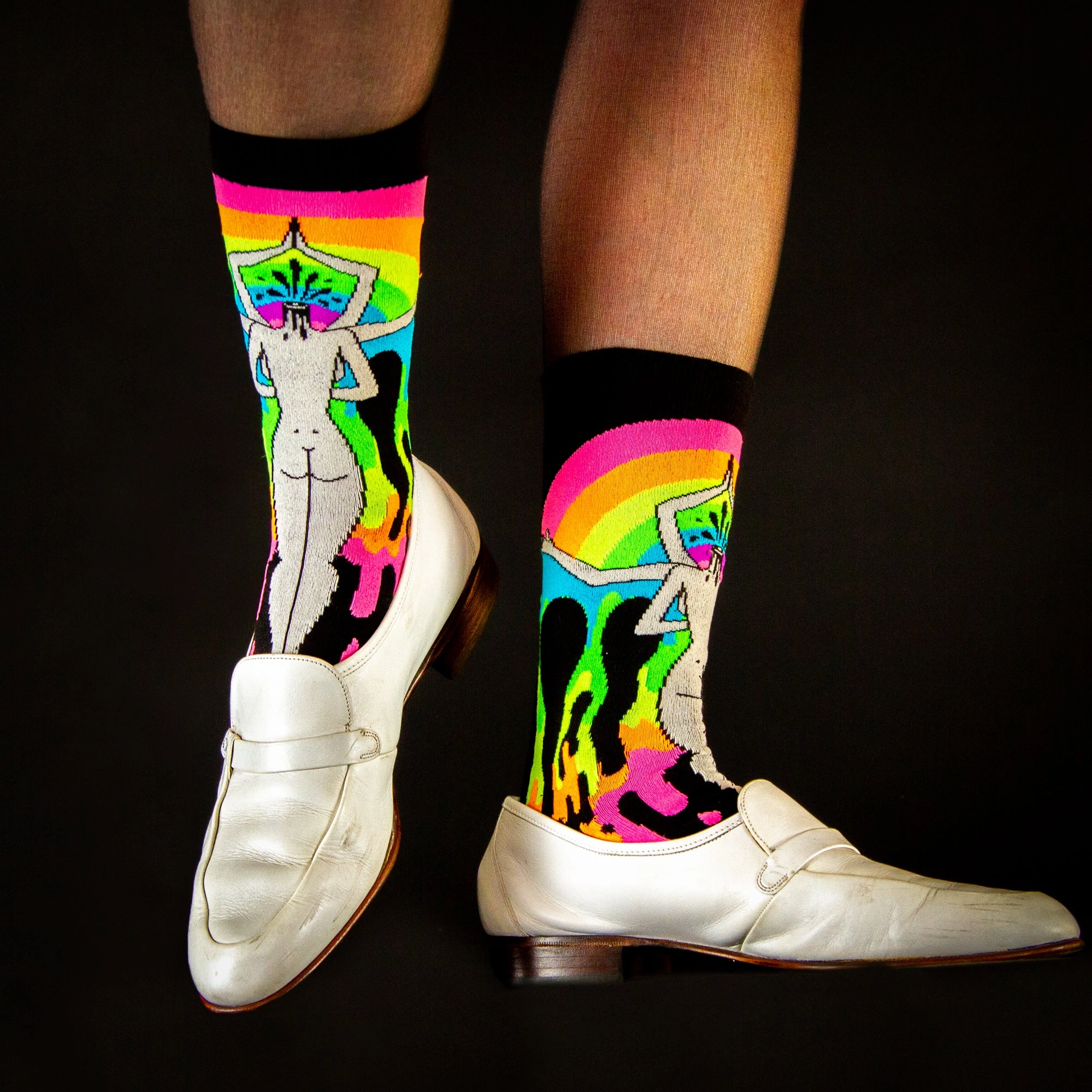 Derriere of Doom - Dress Crew Socks