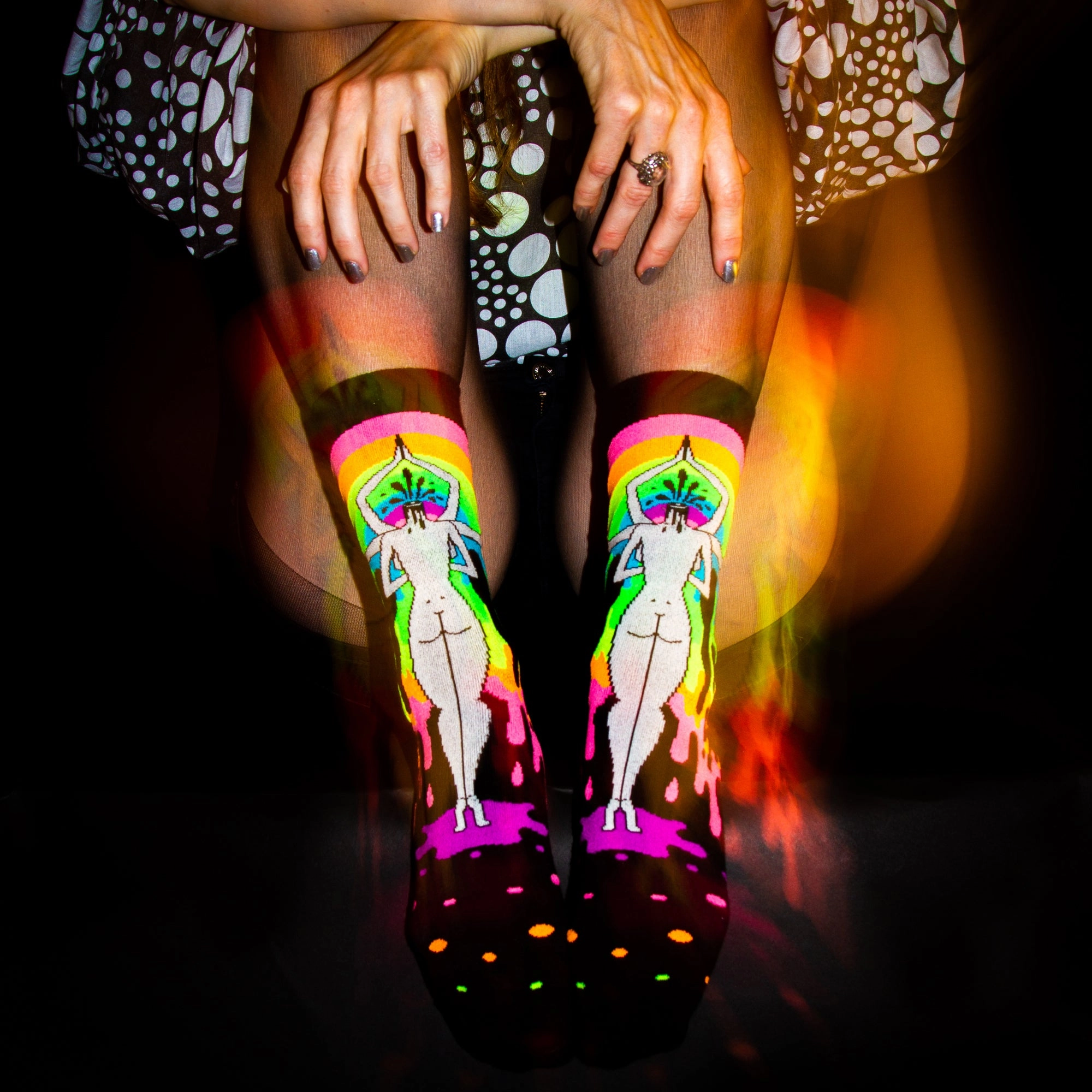 Derriere of Doom - Dress Crew Socks
