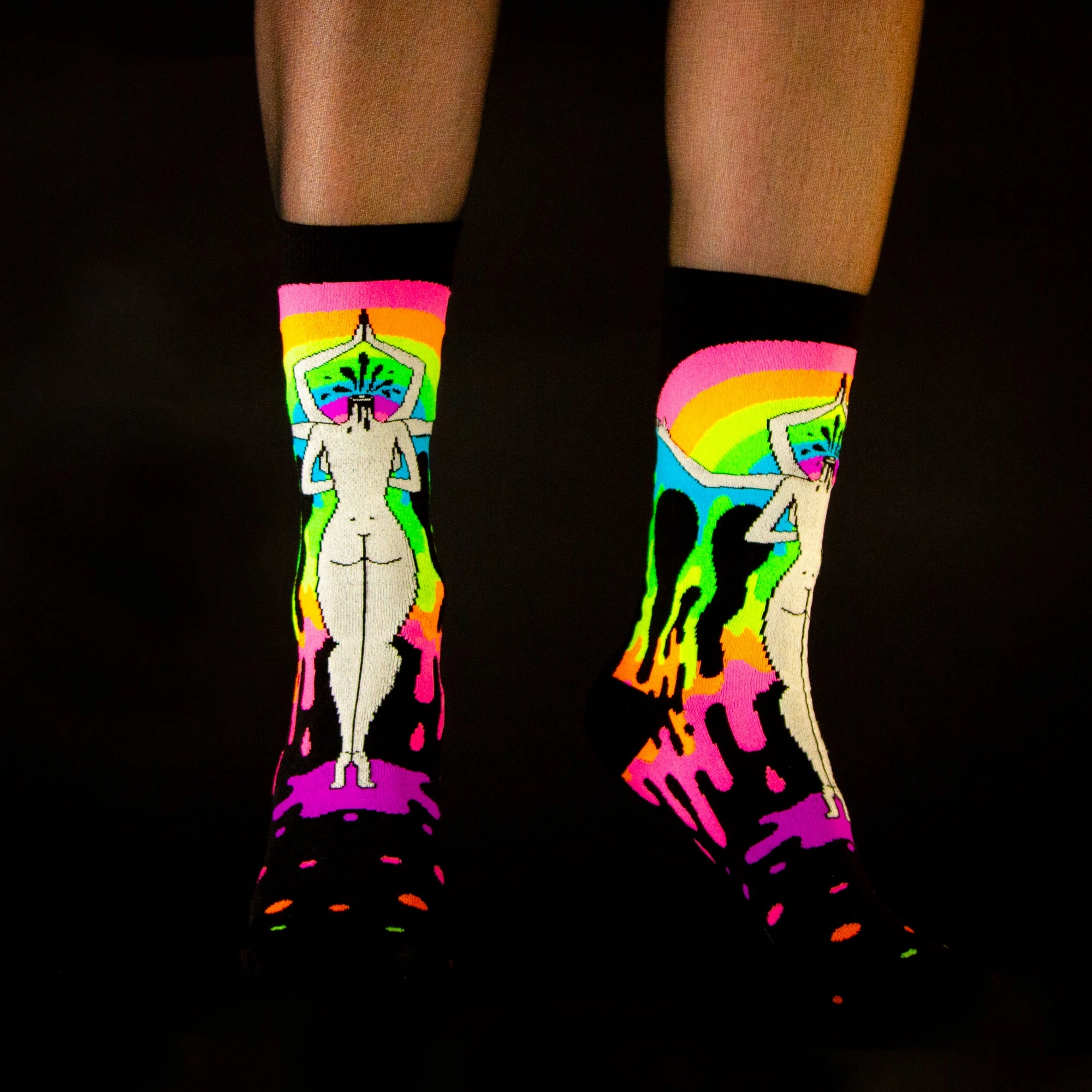 Derriere of Doom - Dress Crew Socks