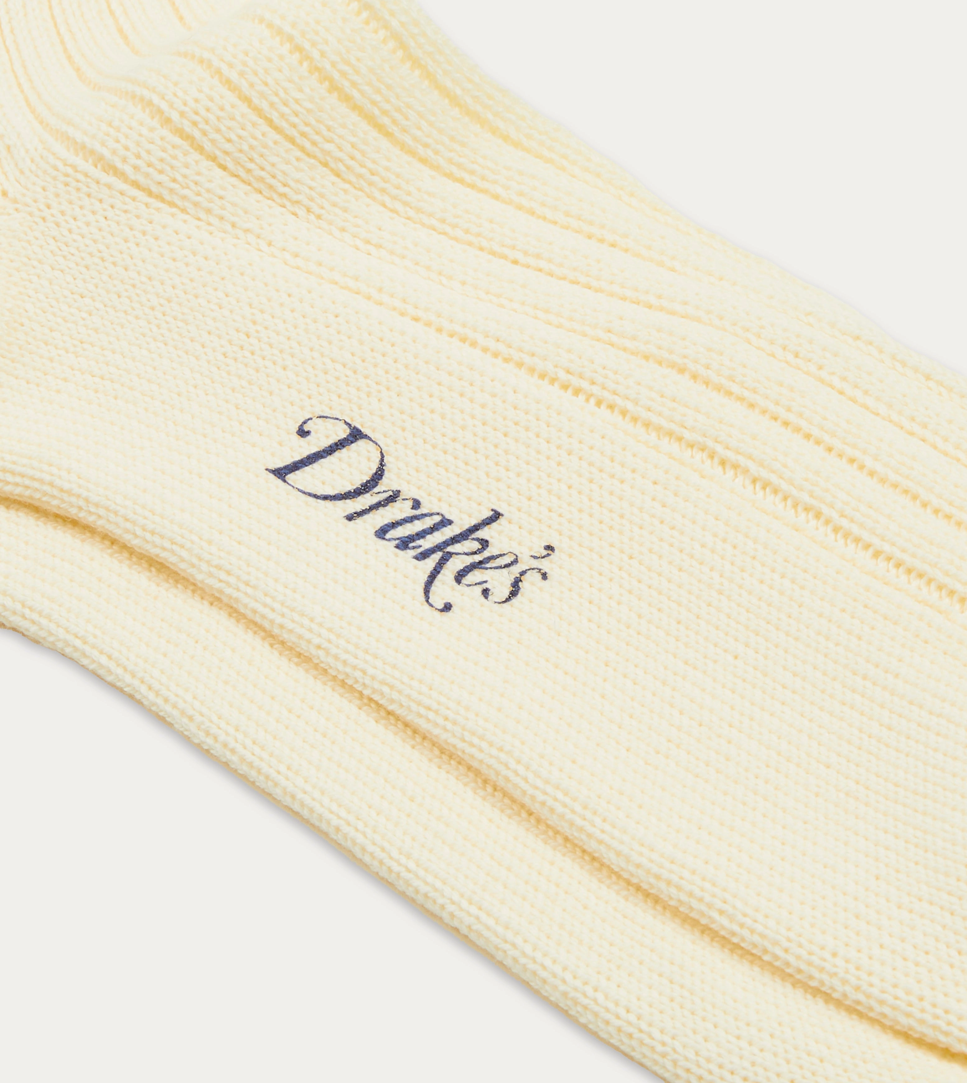 Ecru Cotton Sports Socks