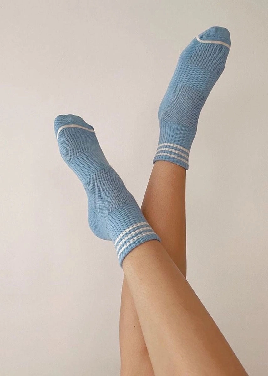 Girlfriend Socks - Parisian Blue