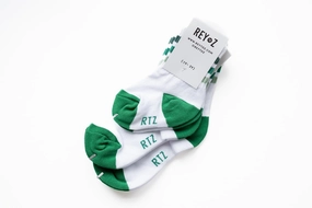 Green Stripe Socks