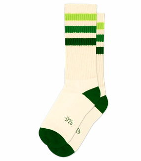Greg - Retro Gym Crew Socks