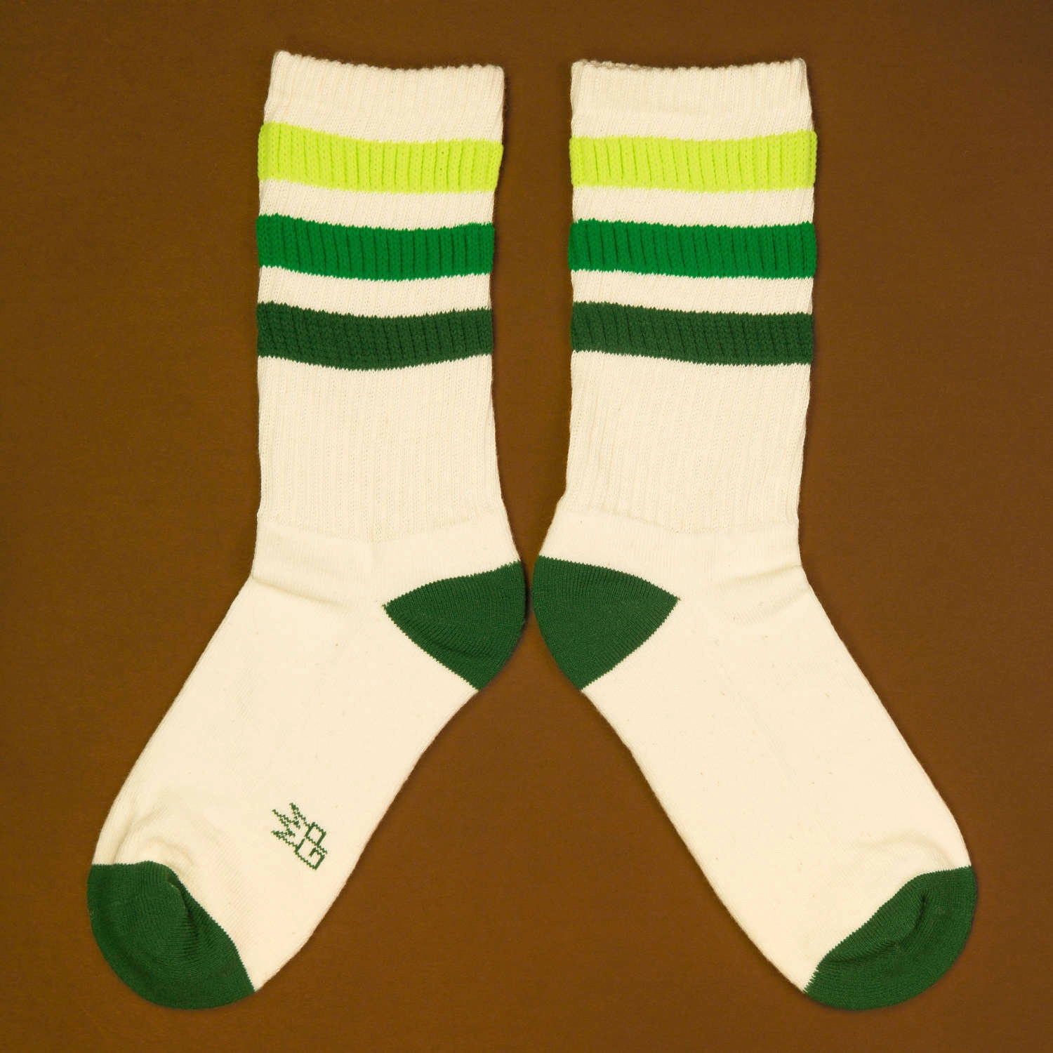 Greg - Retro Gym Crew Socks
