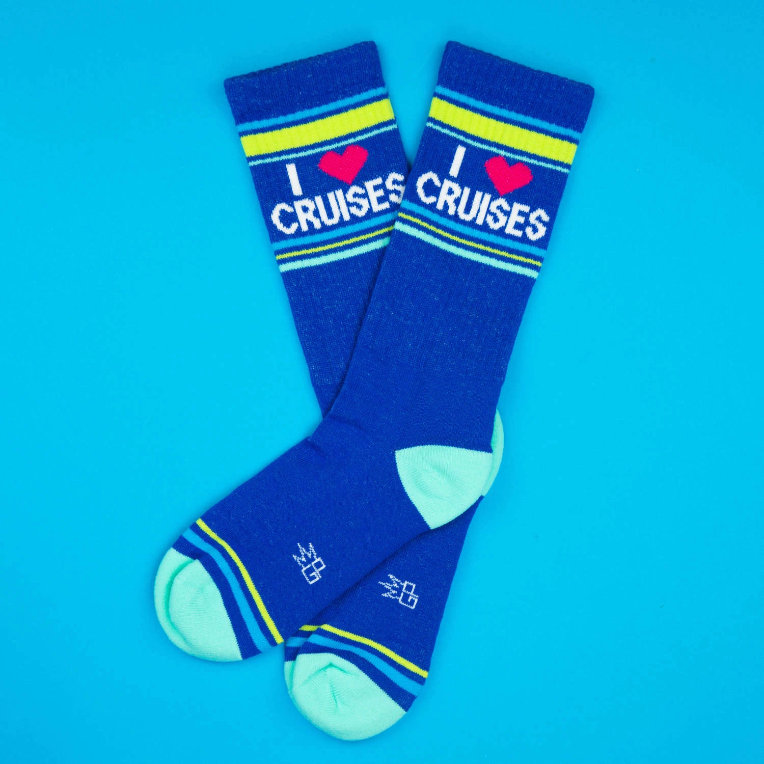 I ❤️ Cruises - Gym Crew Socks