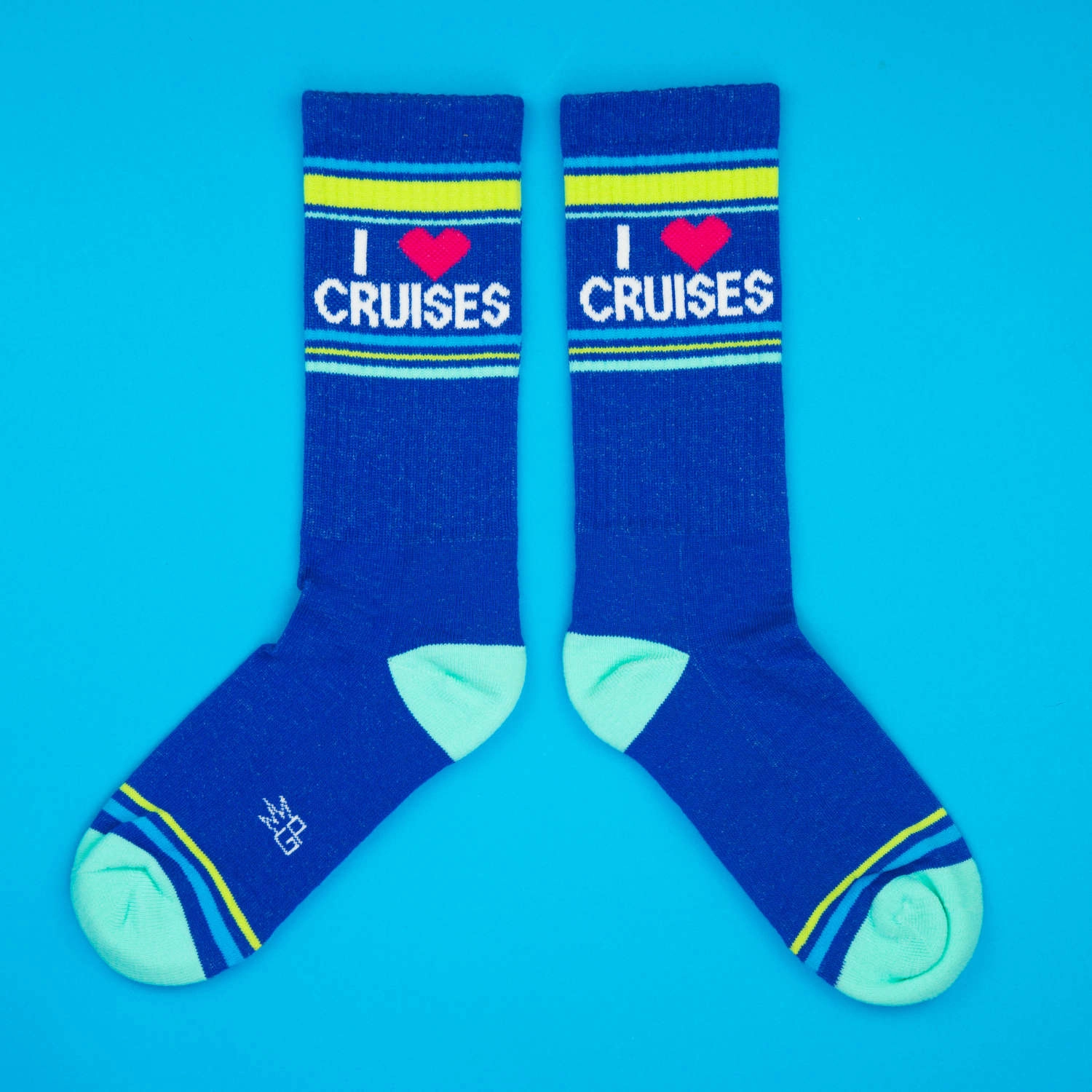 I ❤️ Cruises - Gym Crew Socks