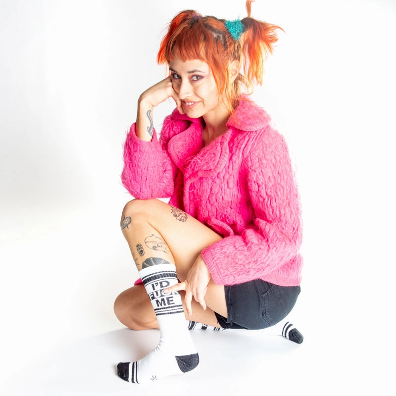I'd Fuck Me - Gym Crew Socks