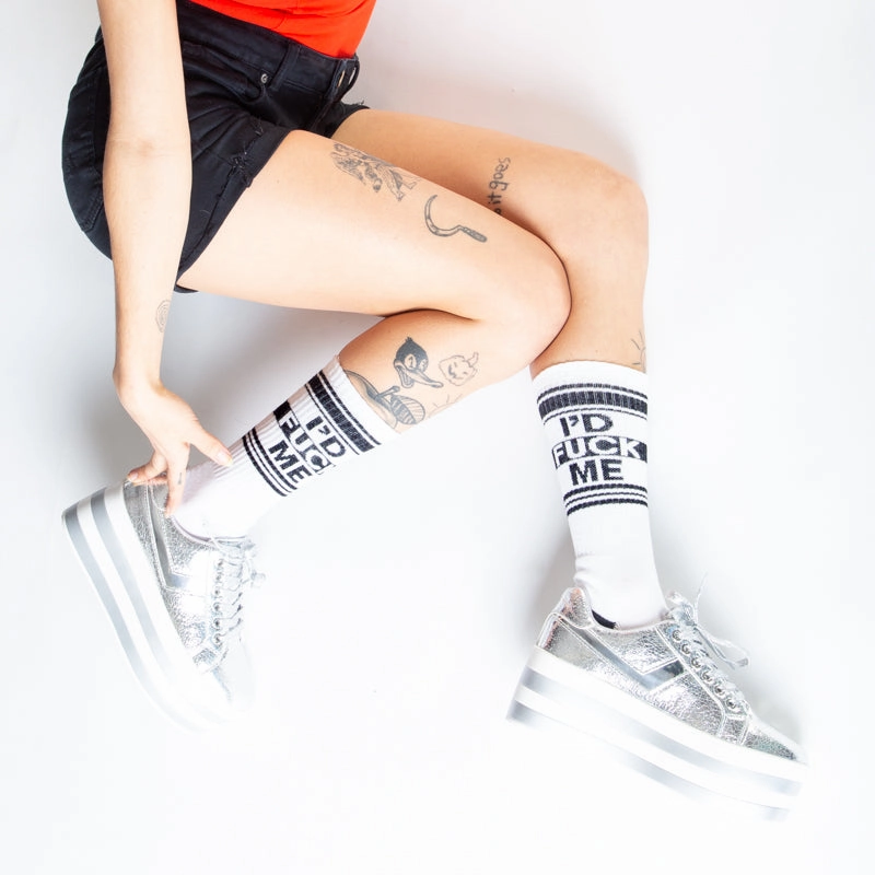 I'd Fuck Me - Gym Crew Socks