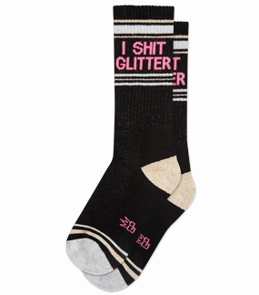 I Shit Glitter - Gym Crew Socks