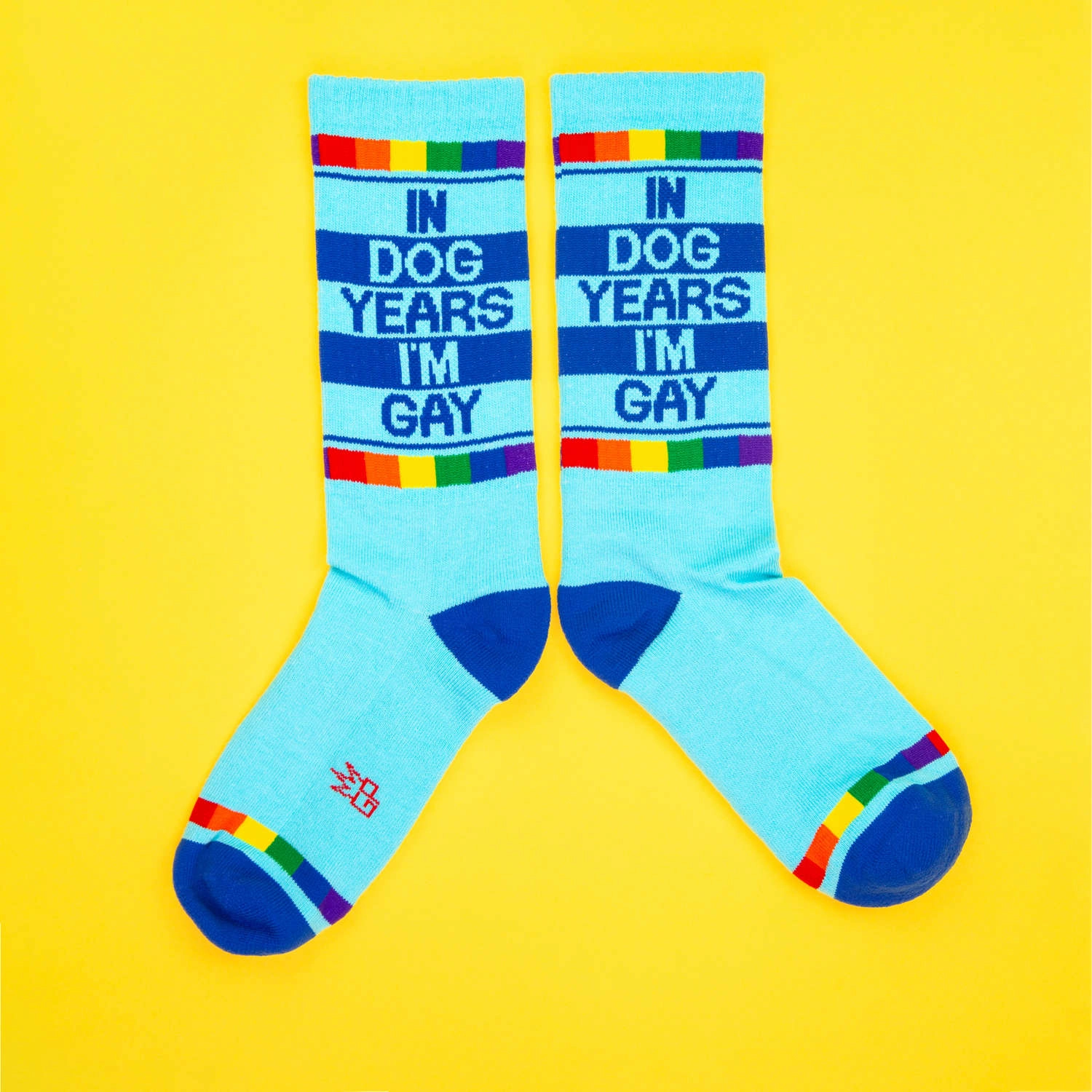 In Dog Years I'm Gay - Gym Crew Socks