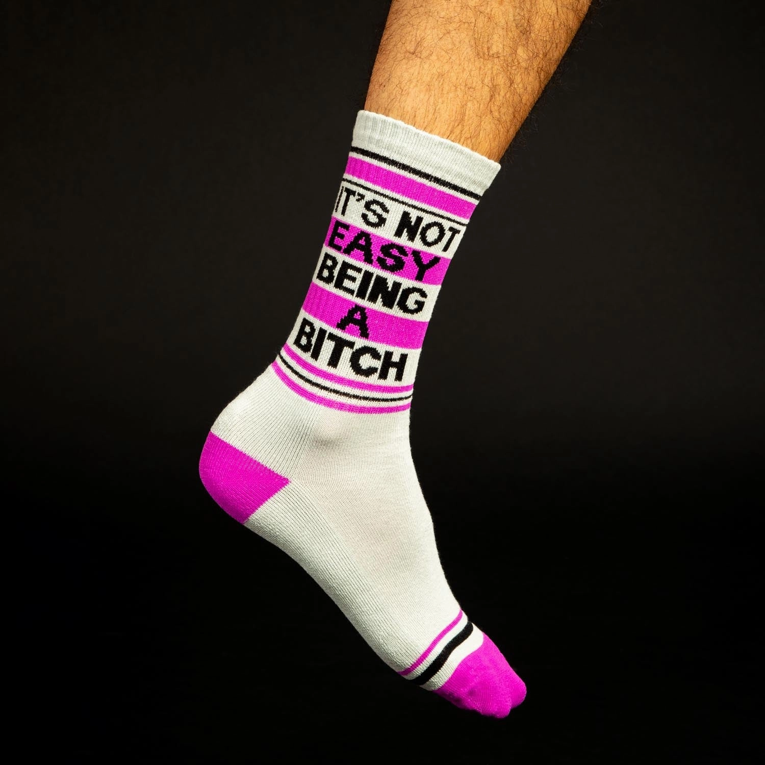 It's Not Easy Being a Bitch - Gym Crew Socks