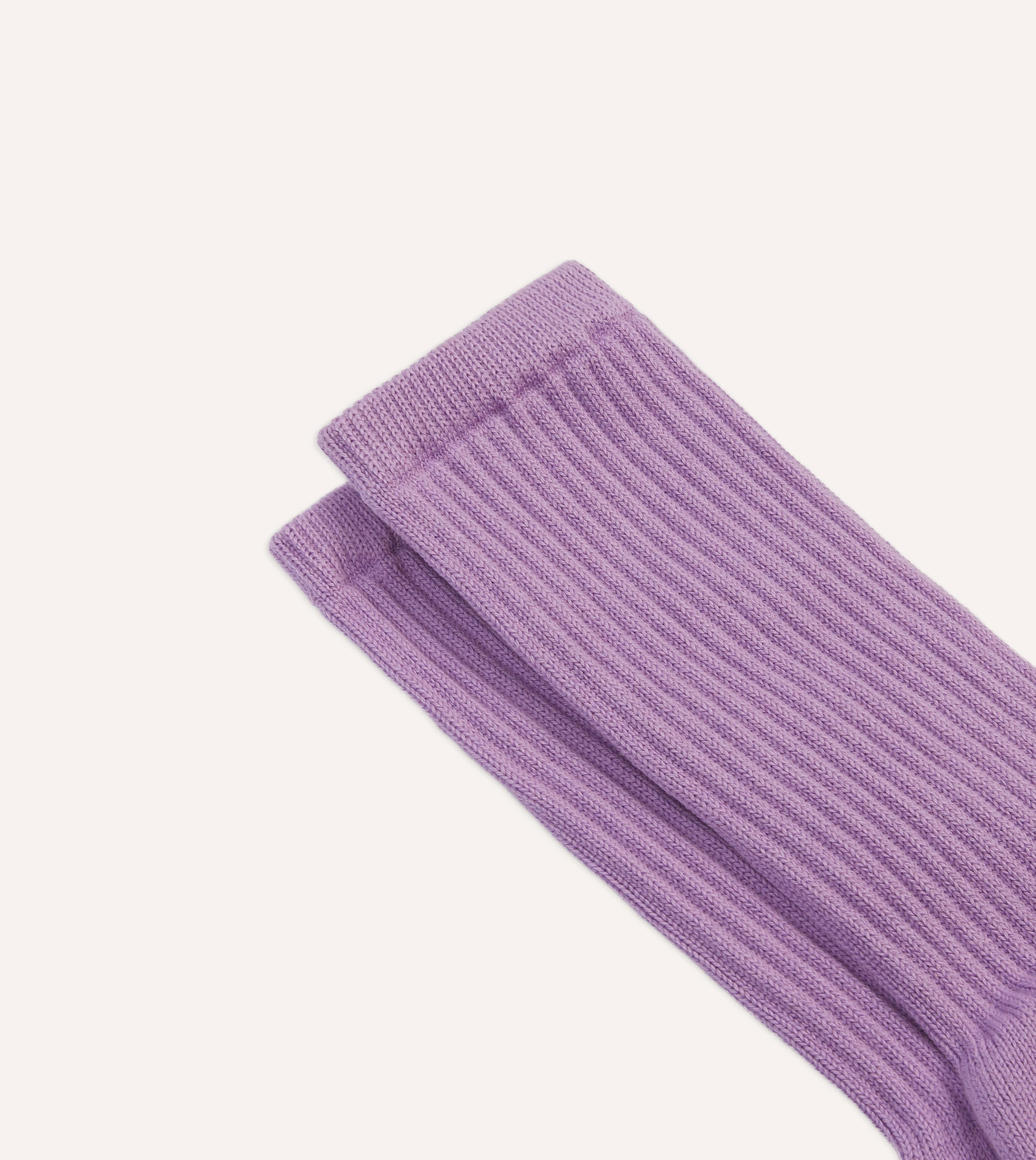 Lilac Cotton Sports Socks