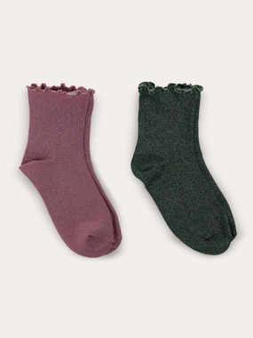 Lurex Sock 2 pack