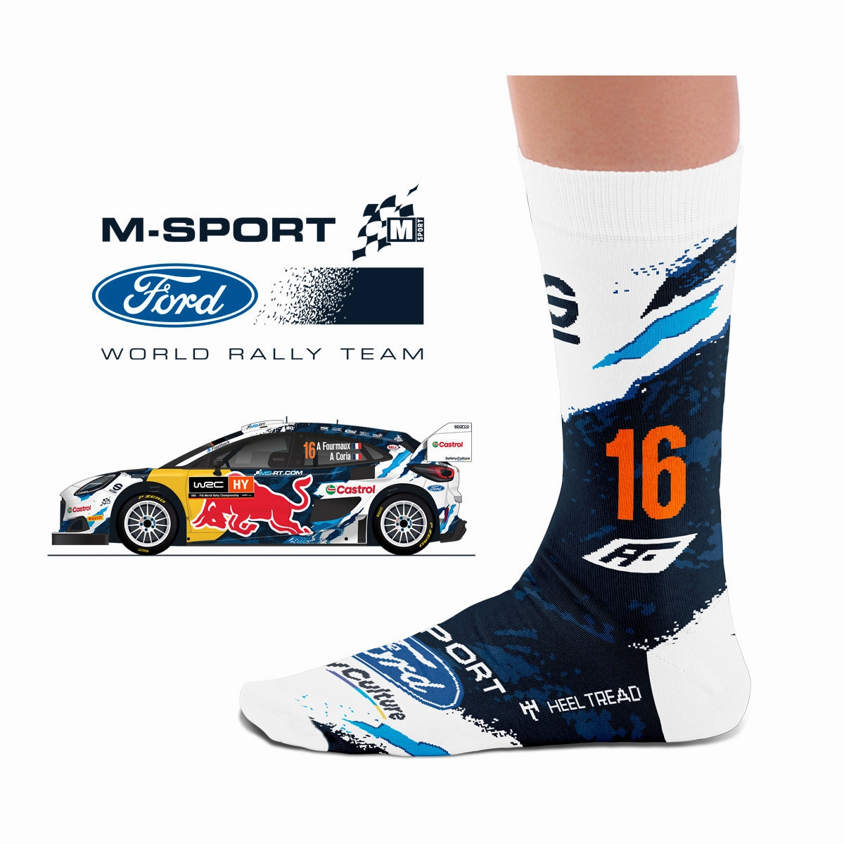 M-Sport Fourmaux 2024 Socks