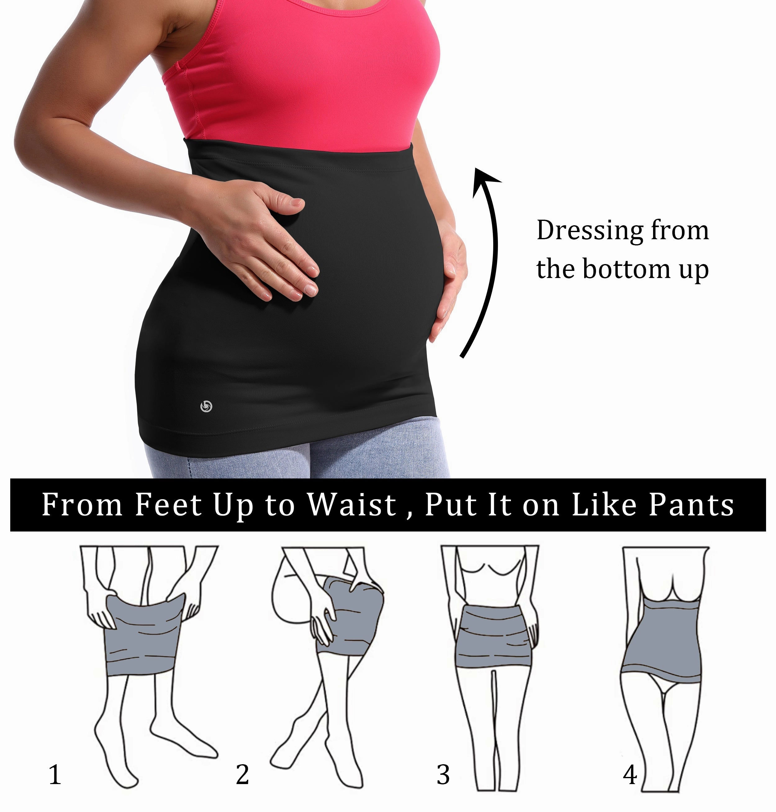 Maternity Belly Bands_Running