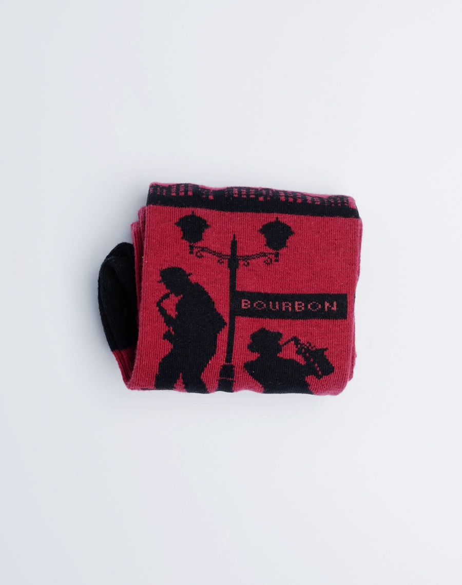 Men's Bourbon Street Jazz Crew Socks