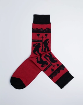 Men's Bourbon Street Jazz Crew Socks